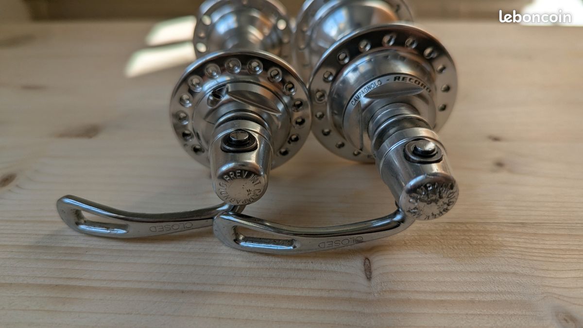 Jeu De Moyeux Campagnolo Victory Chorus 36 Trous - Vintage, Pour Vélo De Course