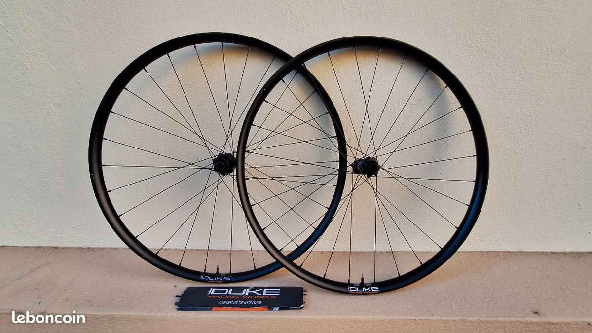 Paire de roues VTT JPRacingbike Duke lucky star 29 pouces