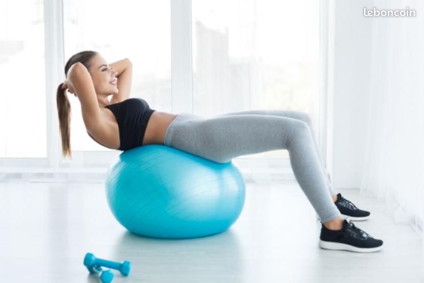 Ballon D'exercice – 25 Cm – Balle De Yoga Pour Entraînement, Grossesse, Stabilité – Balle De Pilates Anti-éclatement Pour Bureau, Maison, Salle De Sport