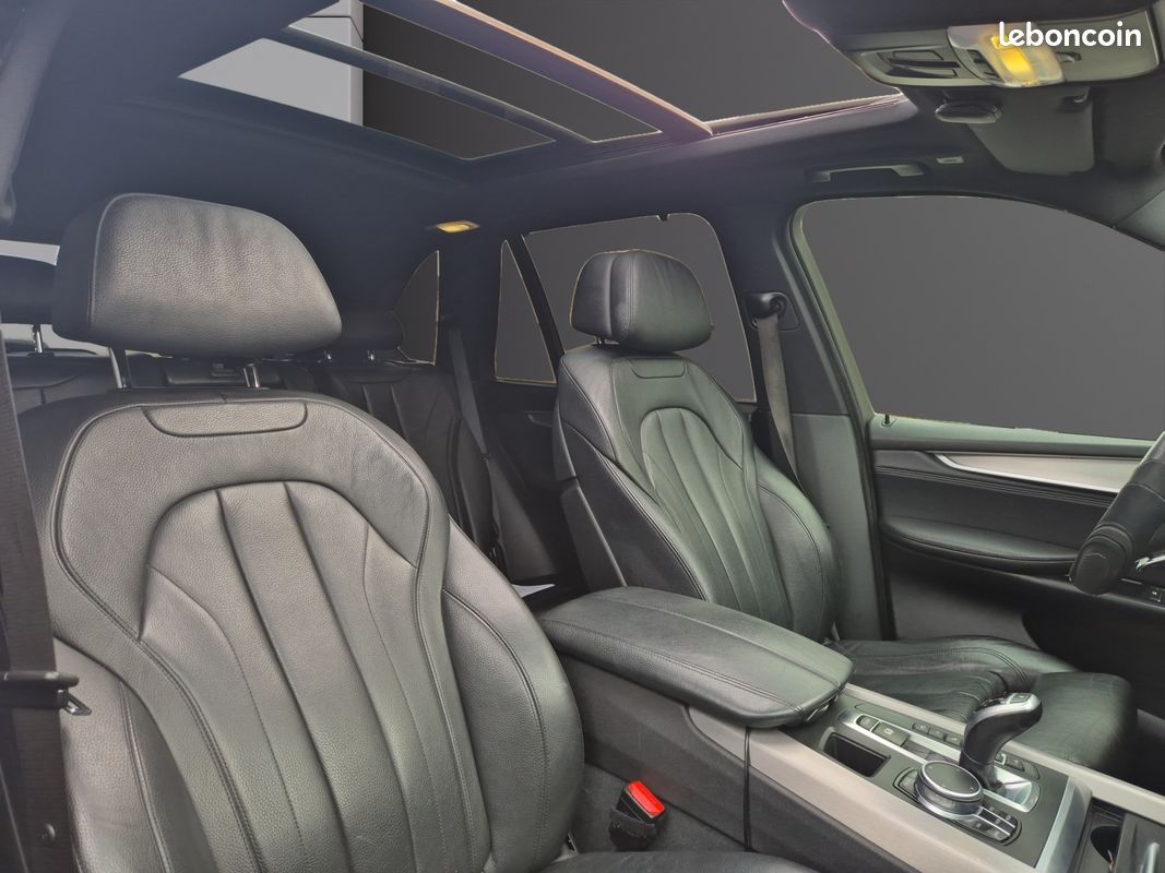 BMW X5 30 XD 7PLACES M SPORT 258Ch Toit ouvrant Cam 360° Harman Kardon Affichage tête haute ACC Garantie 12 mois (image 10)