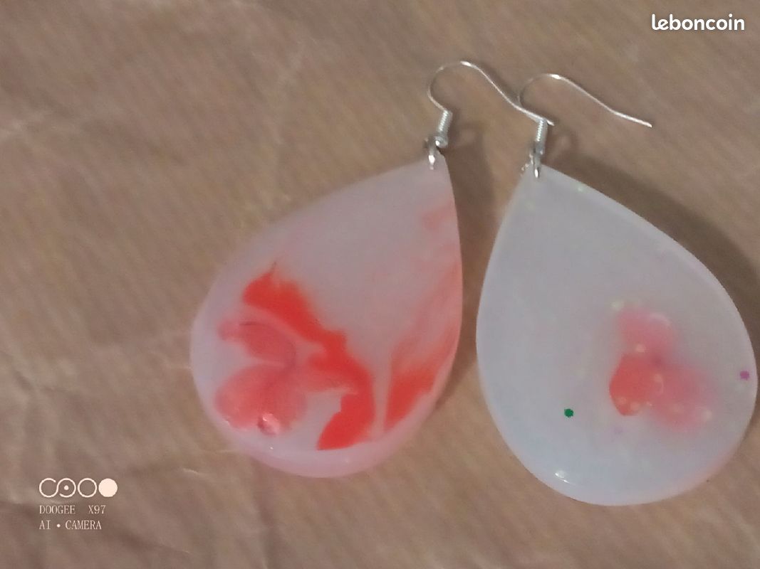 Grande paire de boucles d'oreilles (image 3)