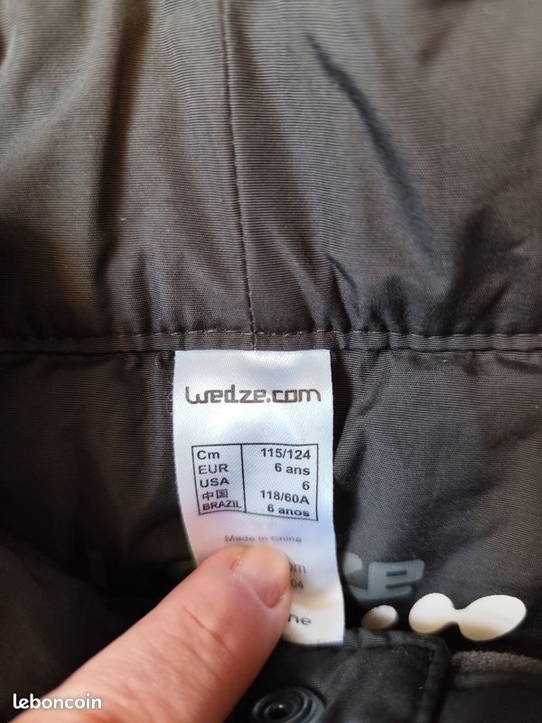 Pantalon de ski 6 ans (image 5)