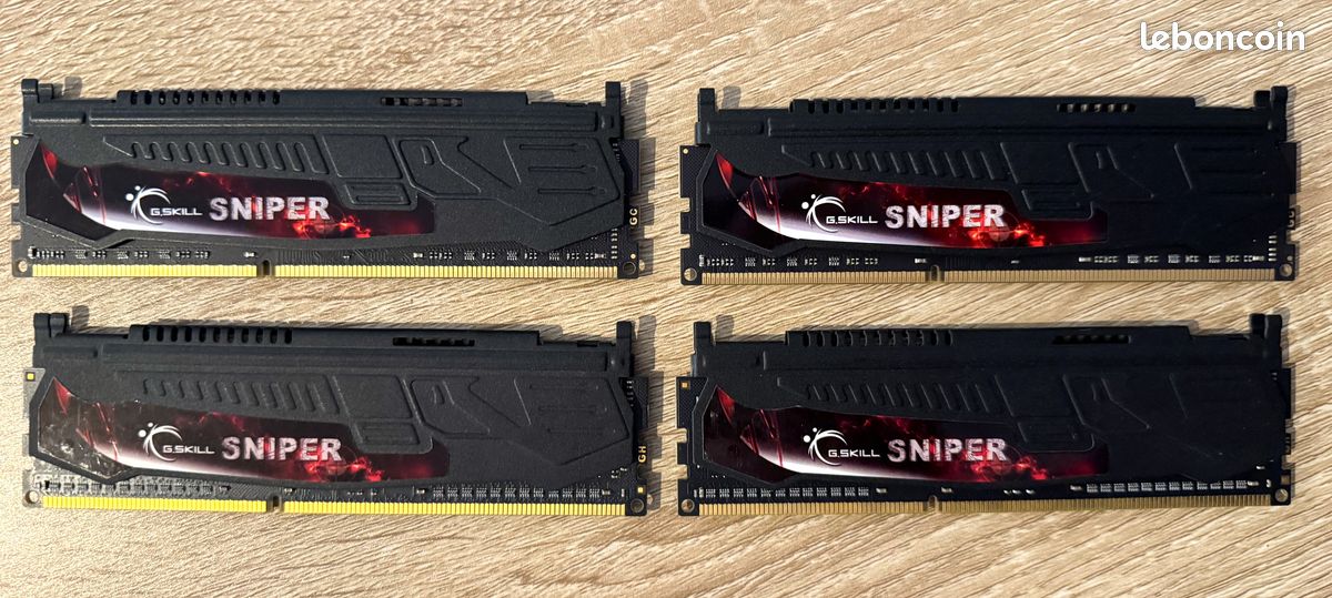 Mémoire RAM / G.SKILL SNIPER - DDR3 16Go (image 2)