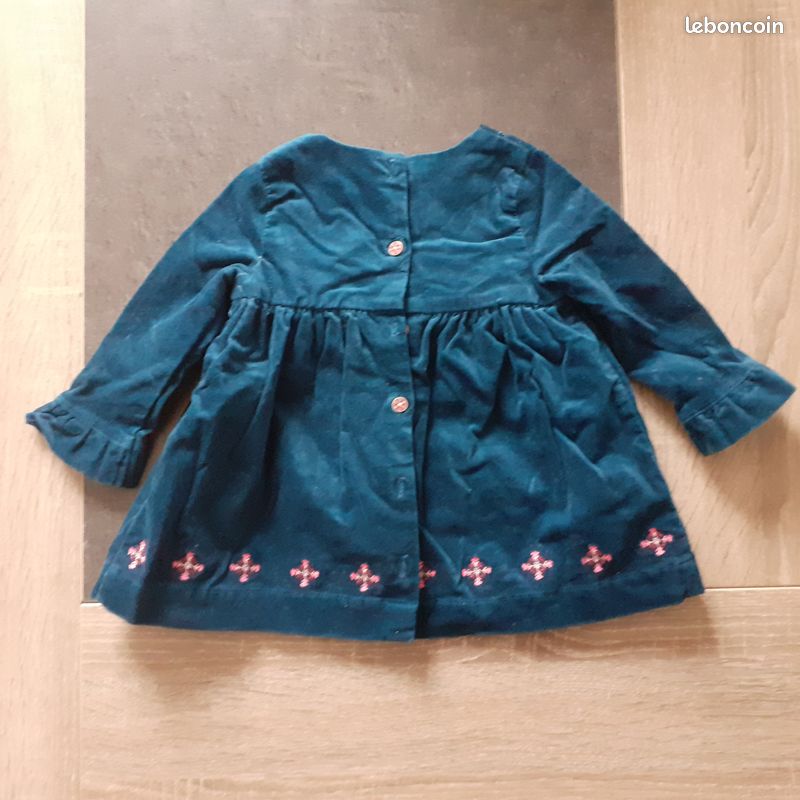 Robe velours SERGENT MAJOR - 3 mois (image 2)