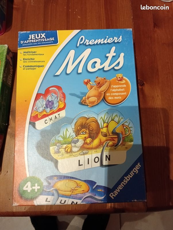 Jeu d'apprentissage Premiers mots Ravensburger (image 1)