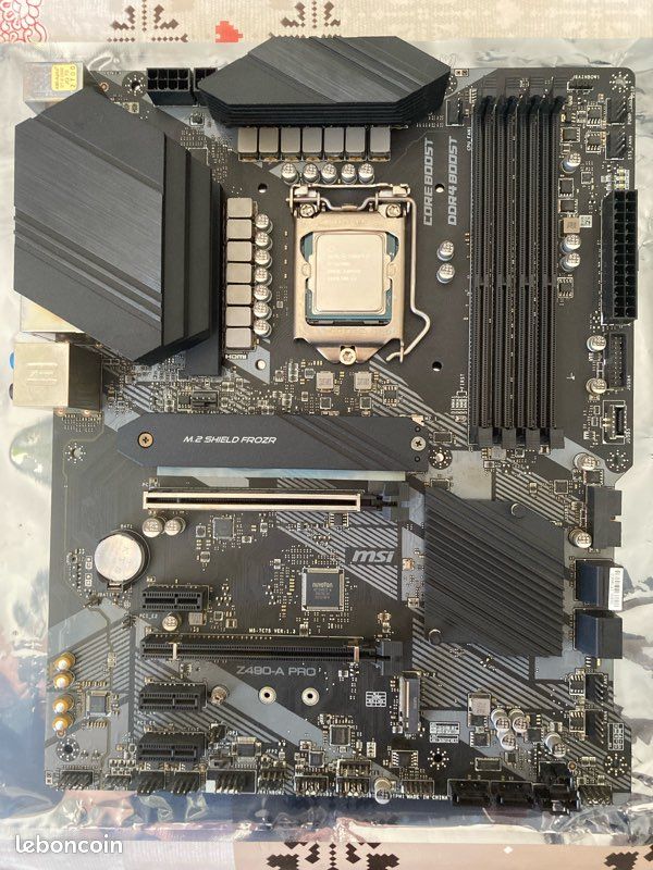 Kit Upgrade : CPU I7 11700K + Carte Mère Z490-A Pro + Crucial Ballistix Gaming RAM 16gb DDR4 + NH-U12S Ventirad (image 3)