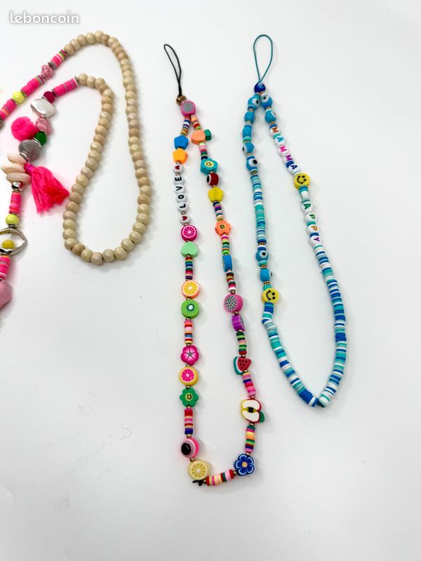 Lot de 3 bijoux de téléphone portable Charms (image 3)