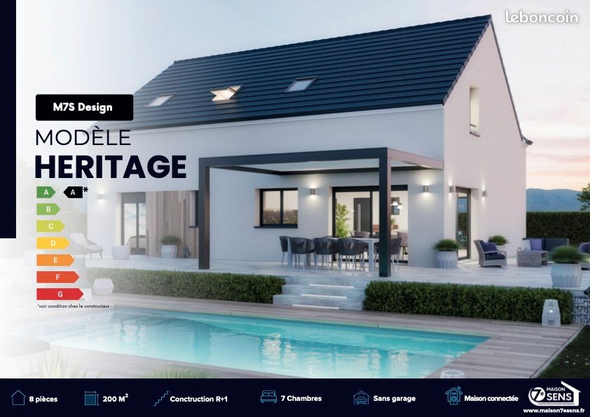 Maison 7 pièces 201 m² · à Moret-Loing-Et-Orvanne · 201 m² · 498 667 €