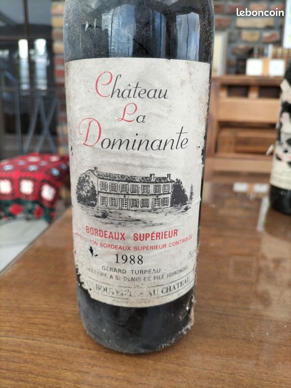 Vin Château la Dominante 1988 (image 8)