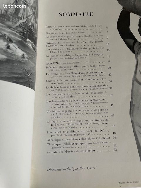 Revue marine NEPTUNIA n° 15 3ème trimestre 1949 (image 2)