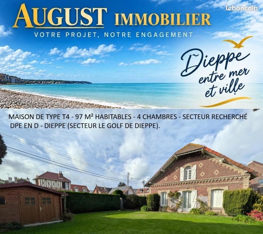 Maison 1 pièce 98 m² · à Dieppe · 98 m² · 265 000 €