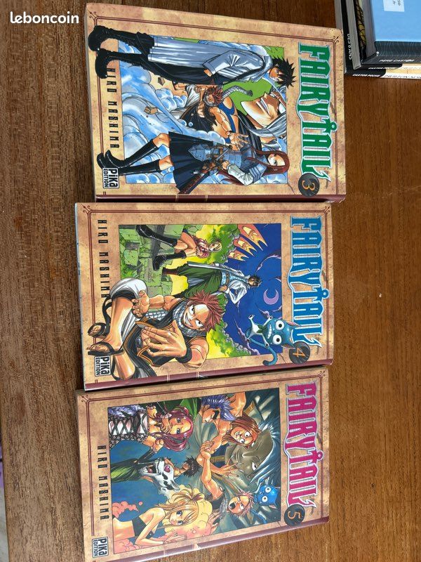 Lot de 3 mangas Fairy Tail (image 1)