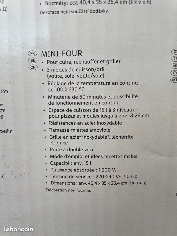 Mini four silvercrest (image 2)
