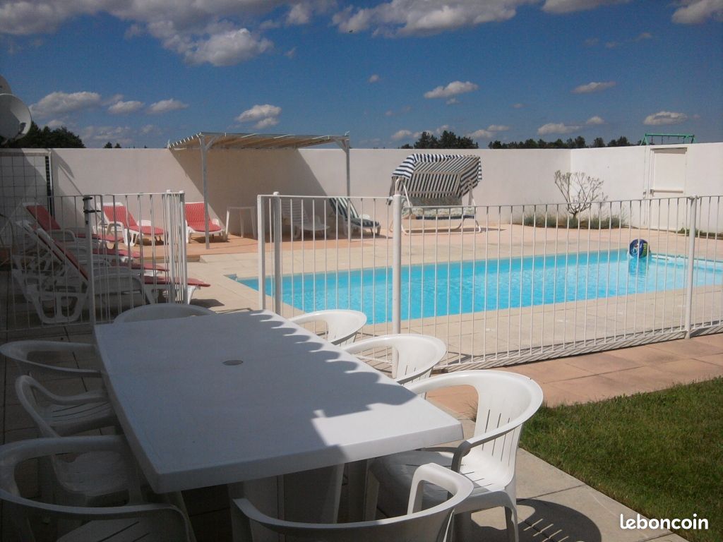 Jolie villa pour 8 pers à la campagne. Piscine sécurisée, jardin, clim (image 3)