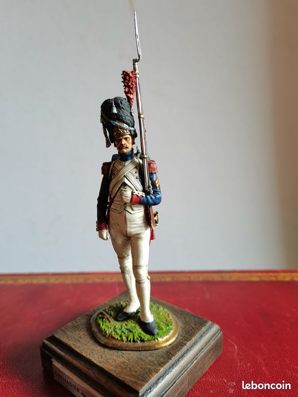 1/32 FIGURINE HISTOREX SOCLE Sgt MAJOR 1è Rgt GRENADIER GARDE NAPOLEON