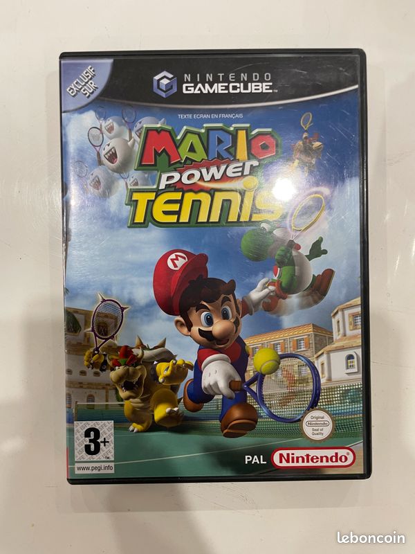 Luigi Gamecube Mario Tennis Mario Power Tennis For Nintendo GameCube