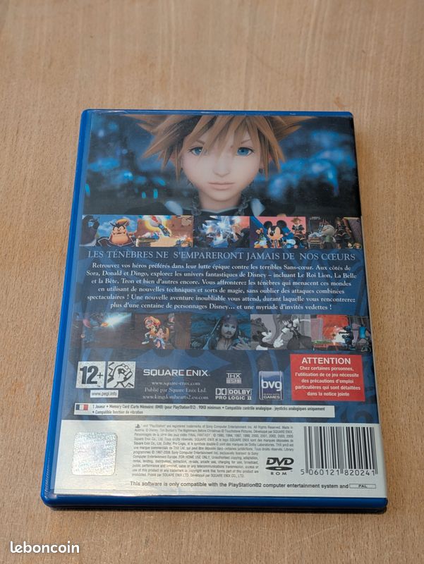 Kingdom hearts 2 complet tester playstation 2 (image 8)