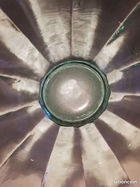 Grande coupe verre fleur (image 9)