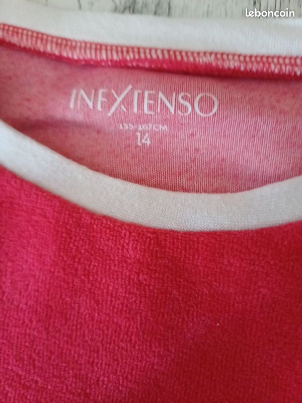 Pyjama costume de "Lutin Père Noël" IN EXTENSO - 14 ans (image 2)