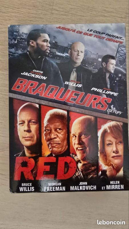 Coffret DVD — Braqueurs + RED (image 1)