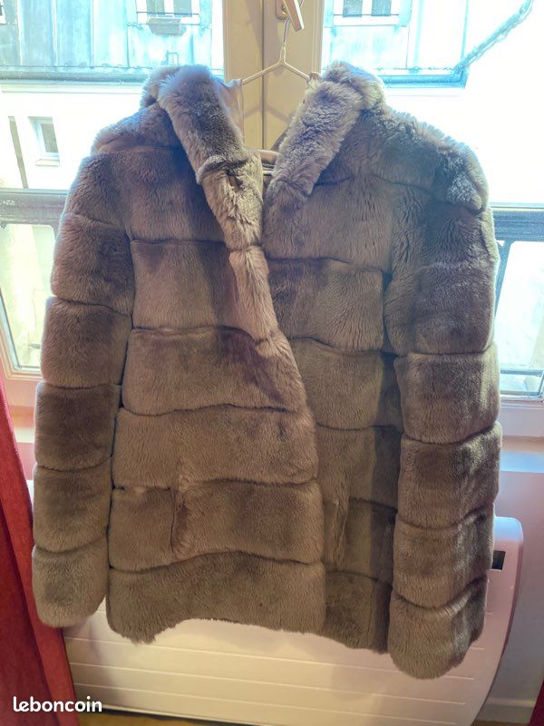 Fourrure lapin Gerard Darel 36 très bon état (image 1)