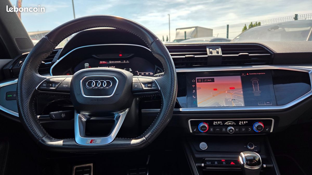 AUDI Q3 2.0 35 TDI 150ch S-LINE S-TRONIC - TOIT PANO - ANDROID AUTO CARPLAY - CUIR - COFFRE ELECTRIQUE (image 16)