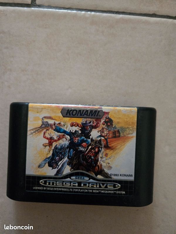 Test de Sunset Riders sur Sega Megadrive