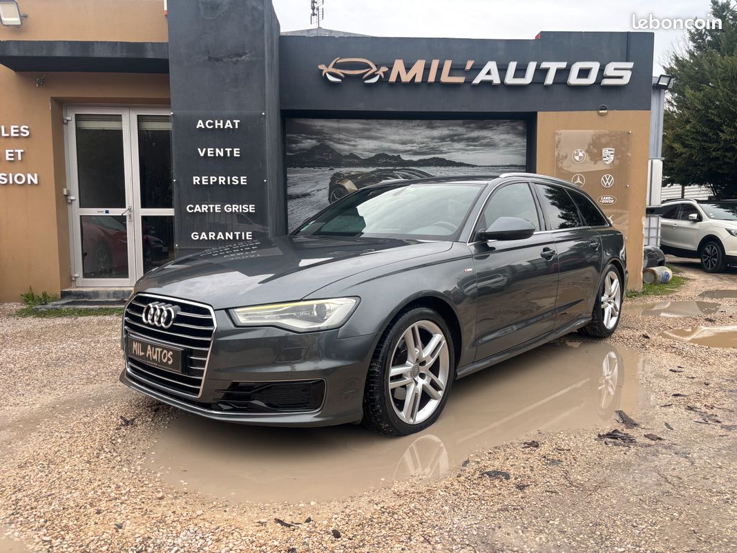 AUDI A6 Avant 2.0 TDI 190ch ultra S line S tronic 7 Garante 6 mois (image 1)