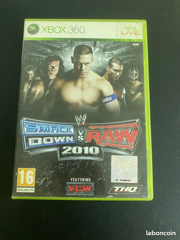 🤼‍♂️ SmackDown vs Raw 2010 feat. ECW (Xbox 360 – PEGI 16) (image 1)