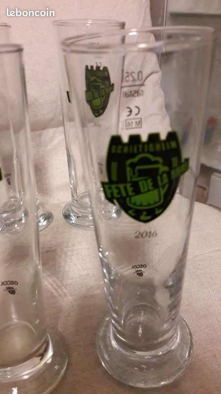 Verres Fête de la bière 2016 (25cl) - 4 - Neuf (image 3)