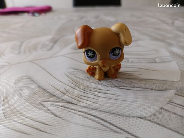 Figurine PETSHOP Chiot / Chien N°760 - Occasion, Collectible, Pour Enfants Ou Collection
