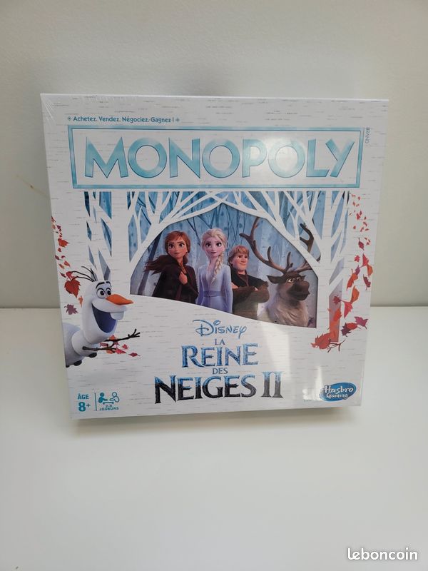 Monopoly la reine des neiges - Jeux & Jouets