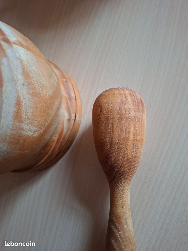 Mortier en bois (image 5)