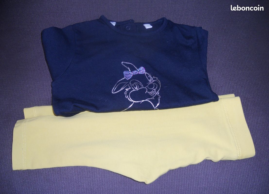 Tee-shirt et legging (image 1)