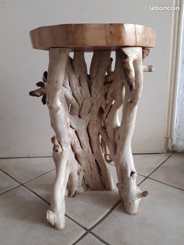 Bout de canapé tout bois (image 2)