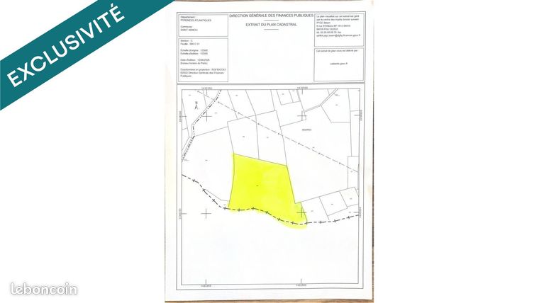 Terrain 22700 m² SAINT-CASTIN