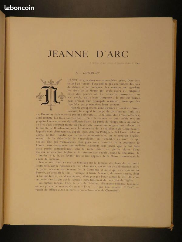 Livre de jeanne d'Arc FRANTZ FUNCK (image 8)