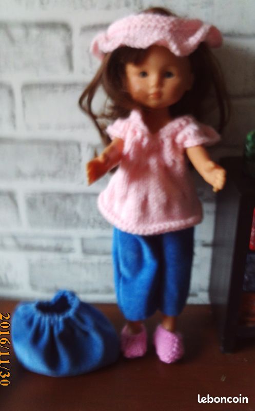 Tenue Corolle Pour Poupée Les Chéries – Manteau Et Bottines – 33 Cm – Neuf Sous Boîte (2011)