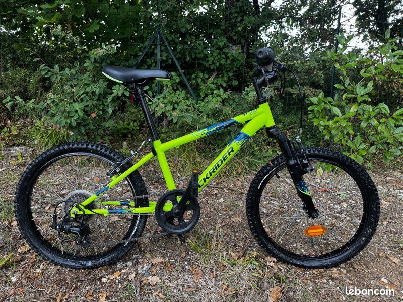 520 Jaune Fluo Rockrider 520 Vert Velo Decathlon Btwin Jaune Fluo