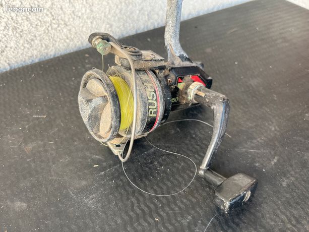 ANCIEN MOULINET DE pêche RUSH 160 EUR 15,00 - PicClick FR