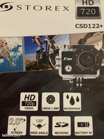 Caméra de Sport Ultra HD 4K Wifi ‑ Storex - Appareil Photo
