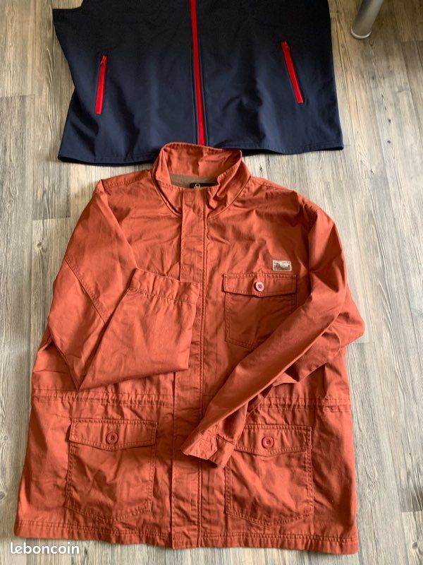 Veste Courte De Golf Short Par 4 The Open – Homme Taille L – Grise – Neuve
