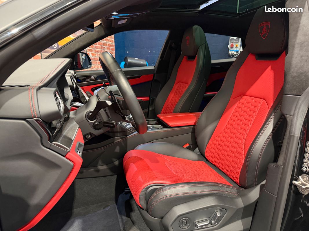 Lamborghini urus v8 4.0 650 suivi complet- hud - camera 360° - carplay - immat france (image 4)