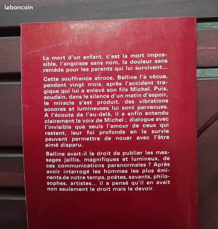 LA TROISIEME OREILLE A L ECOUTE DE L AU DELA de Marcel Belline (image 2)