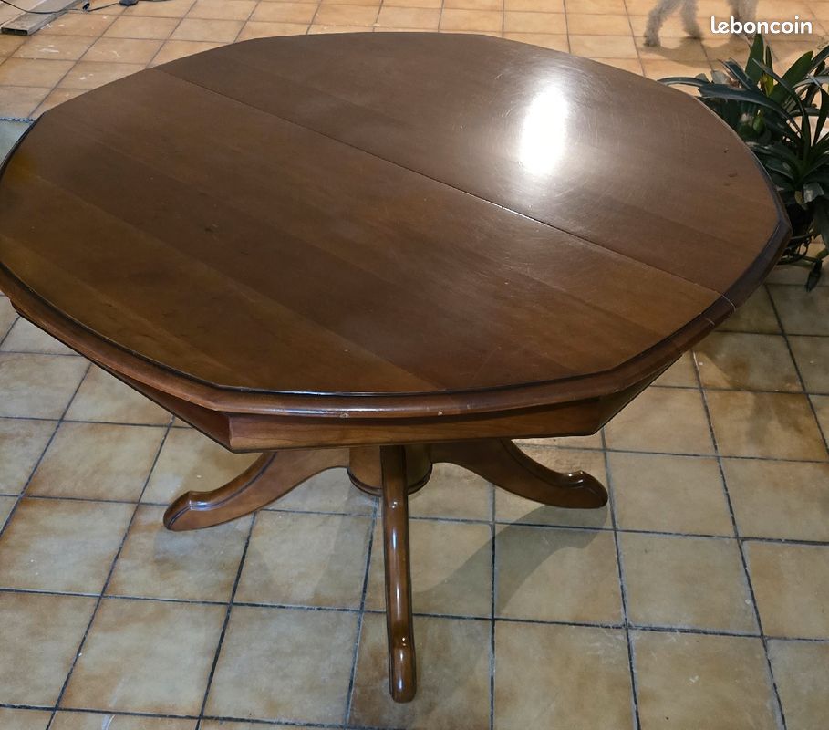 Table Louis Philippe + 6 chaises (image 2)