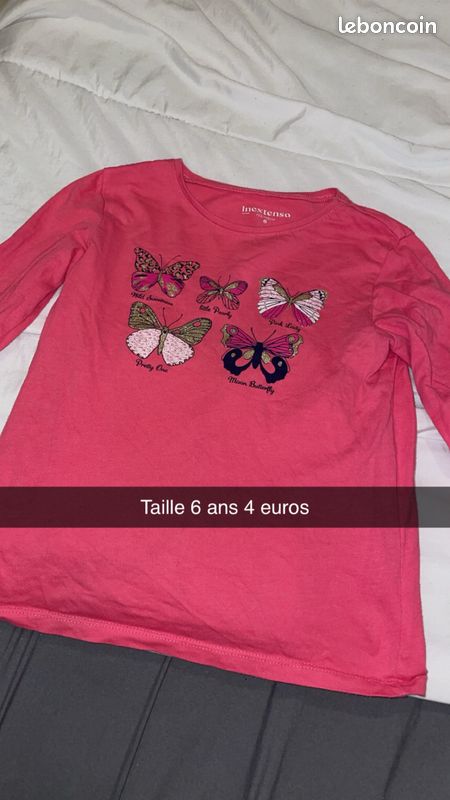 Vêtement fille 4/5/6 ans (image 3)