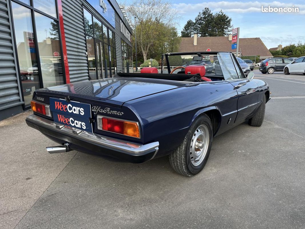 ALFA ROMEO SPIDER GIULIA coda tronca 1600 (image 10)