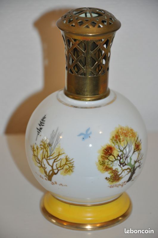 Lampe Berger porcelaine Couleuvre EP Empire