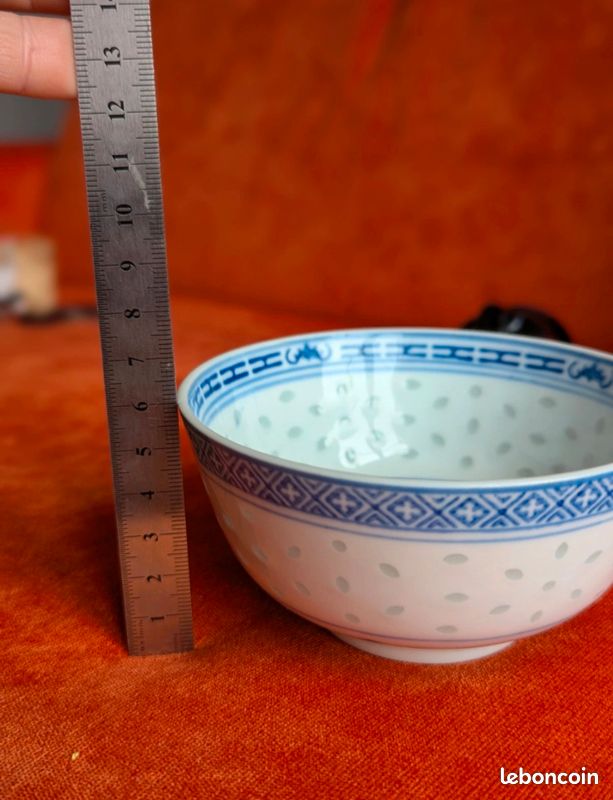 Deux bols et deux cuillères Chine (image 6)