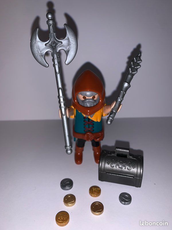 Lot De 2 épées Gemmes Playmobil Chevaliers Médiévaux – Pièces Détachées Occasion | Accessoire Nains Rois